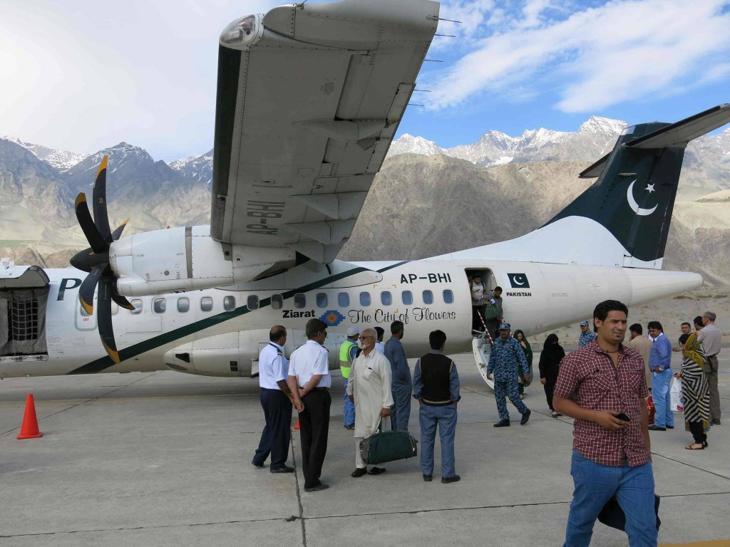Plane from Islamabad to Skardu