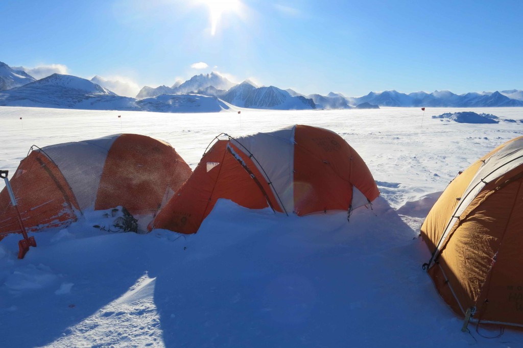 Our MH Trango Tents holding up well in Antarctica