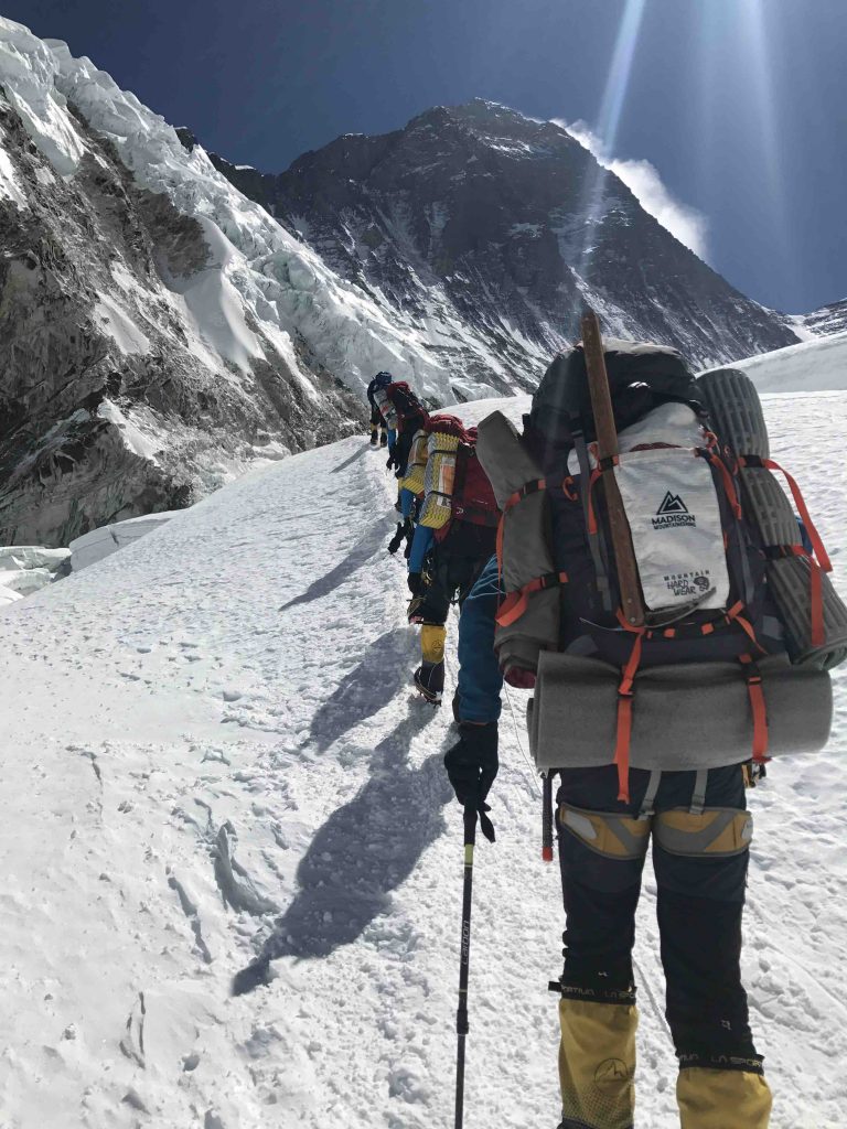 Everest 2017 summit rotation