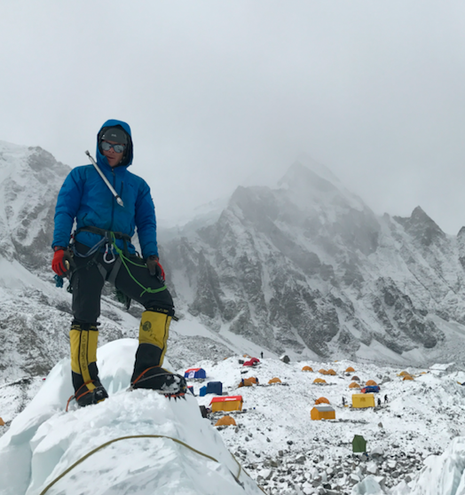 Everest 2017 guide Geoff Schellens