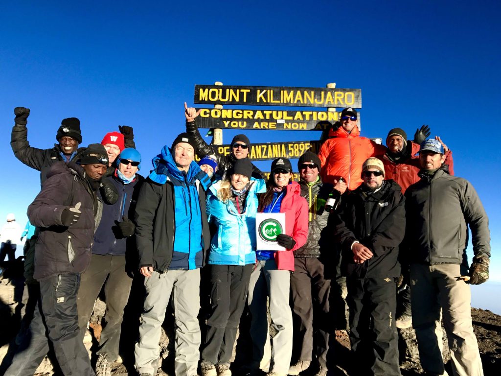 Conservation Kilimanjaro summits