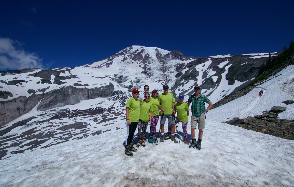 Mount Rainier climb