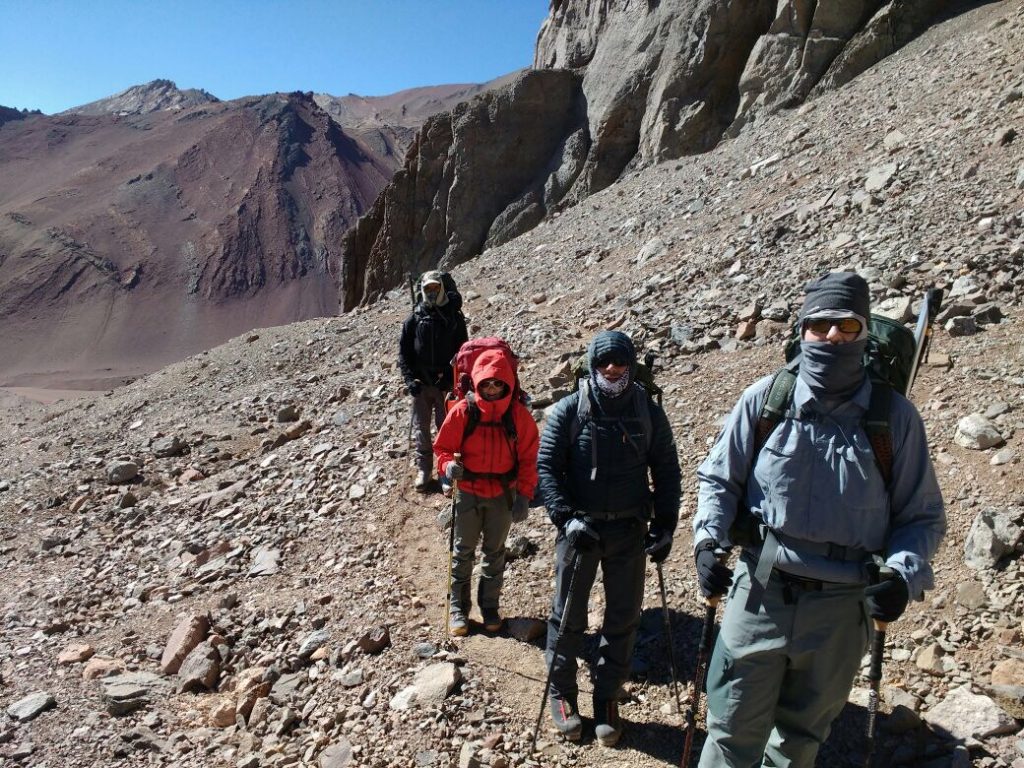Aconcagua climbers