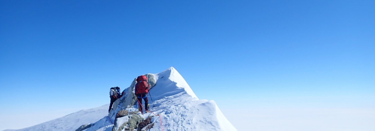 Mount Vinson summit ridge