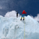Training day in the Khumbu Icefall