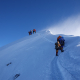 Climbers nearing the summit on May 23rd