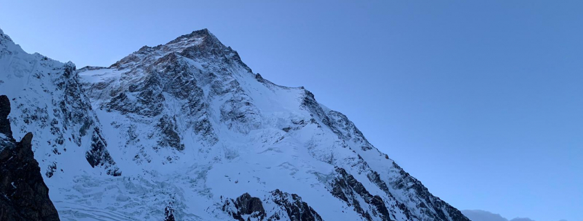 View of K2 from base camp