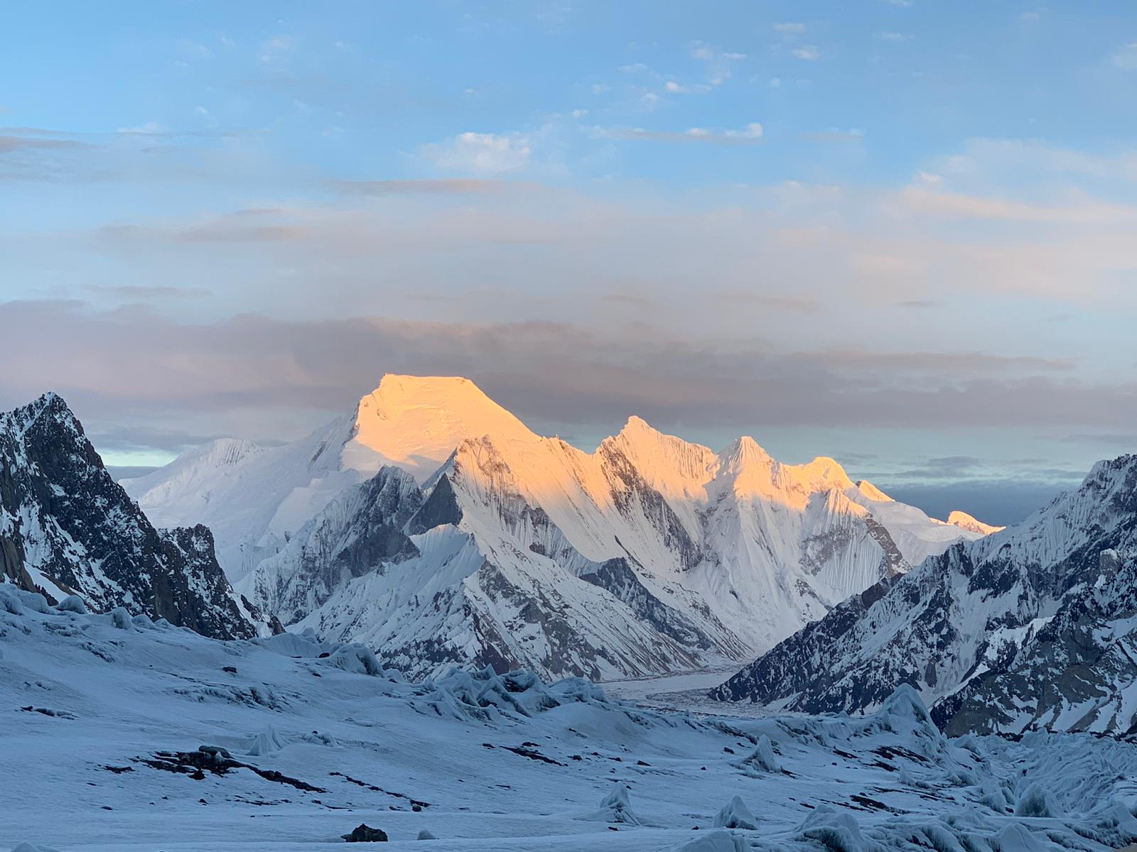 Chogolisa as seen from K2 base camp