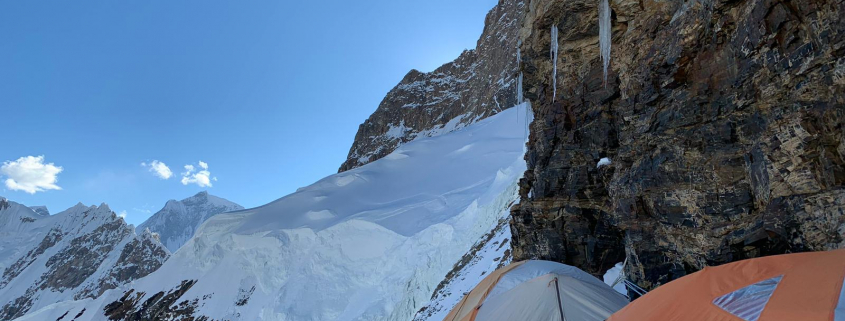 Camp 2 on the Cesen route