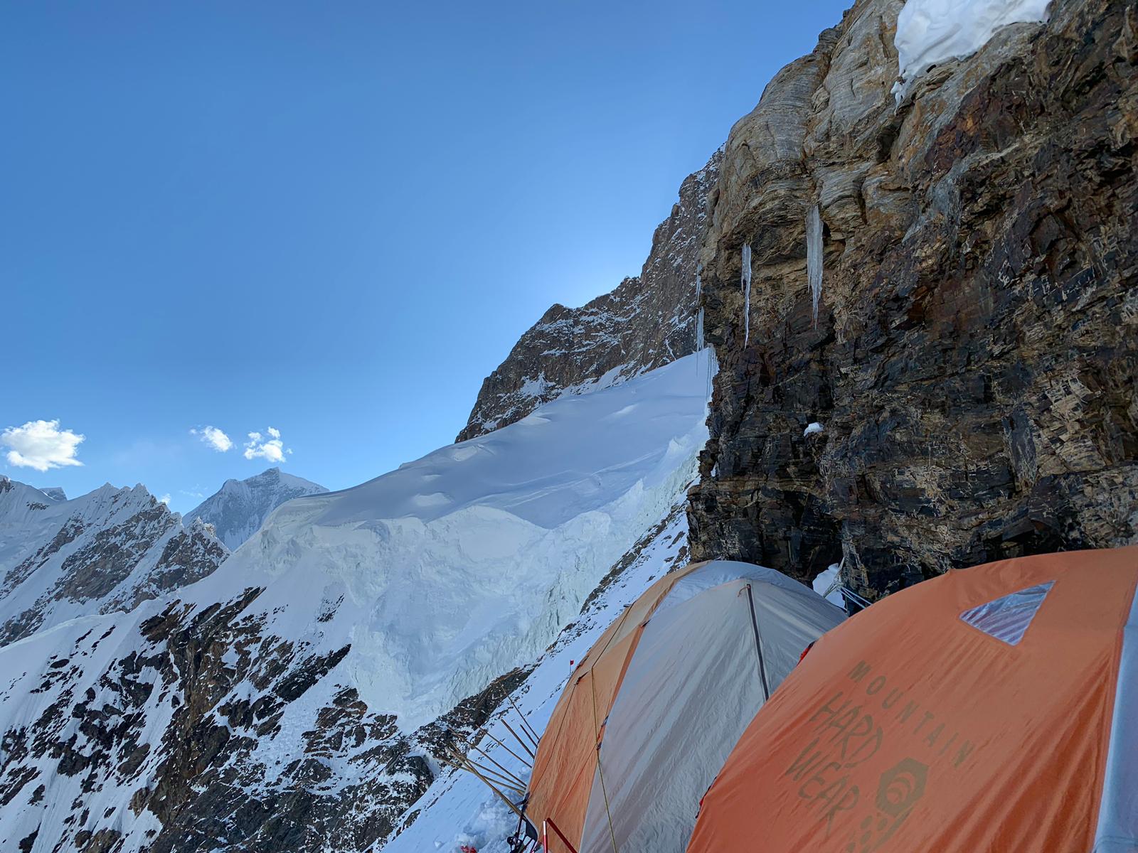 Camp 2 on the Cesen route