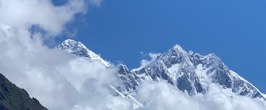 First View of Everest