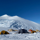 Base camp at the Antarctica expedition
