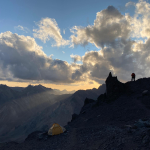 Evening at Aconcagua Camp 1 (5052m/16,575ft)