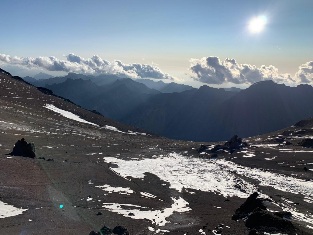 The view from Aconcagua Camp 2