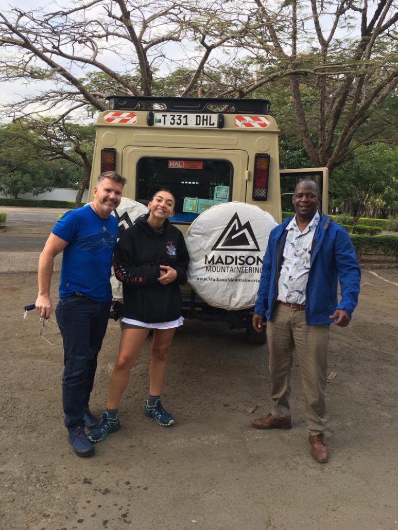 Kili climbers arrive Tanzania