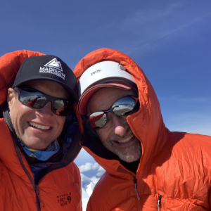 Garrett and Don on the summit of Mt. Baker!