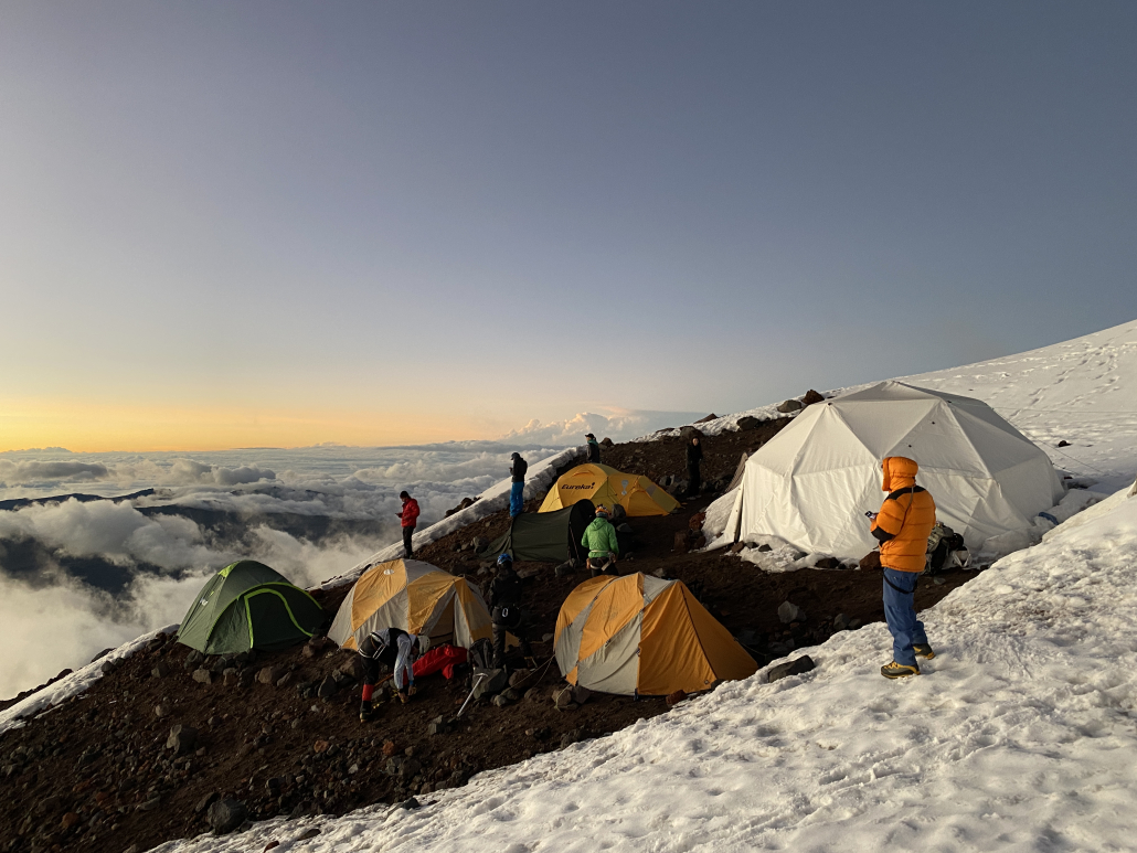 Chimborazo high camp