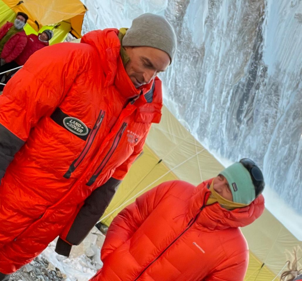 Kenton and Jon at Everest Camp II