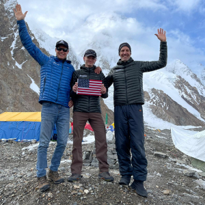 Happy American Independence Day (4th of July) from K2 base camp!