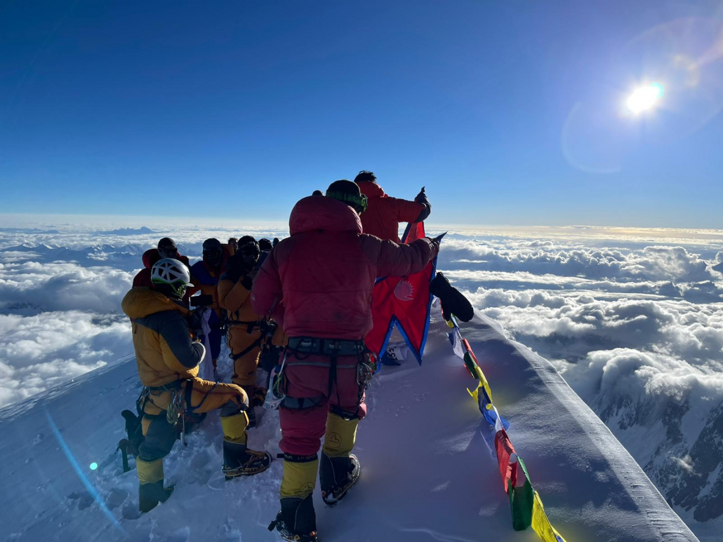 Happy team on the summit of K2!