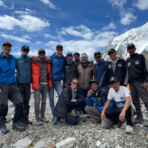 Remainder of our K2 team preparing to depart base camp