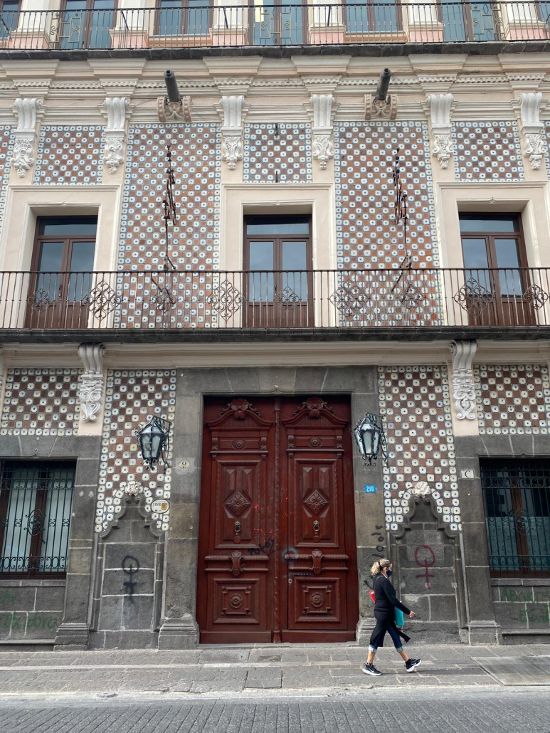 The beautiful architecture of Puebla, Mexico