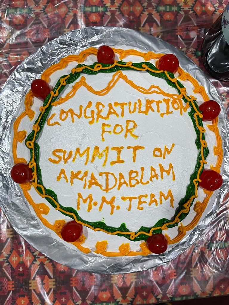Summit Ama Dablam and get some cake!
