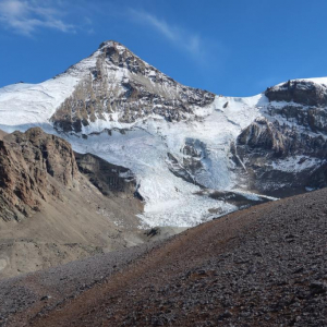 The view from Canada Camp (C1) on Aconcagua