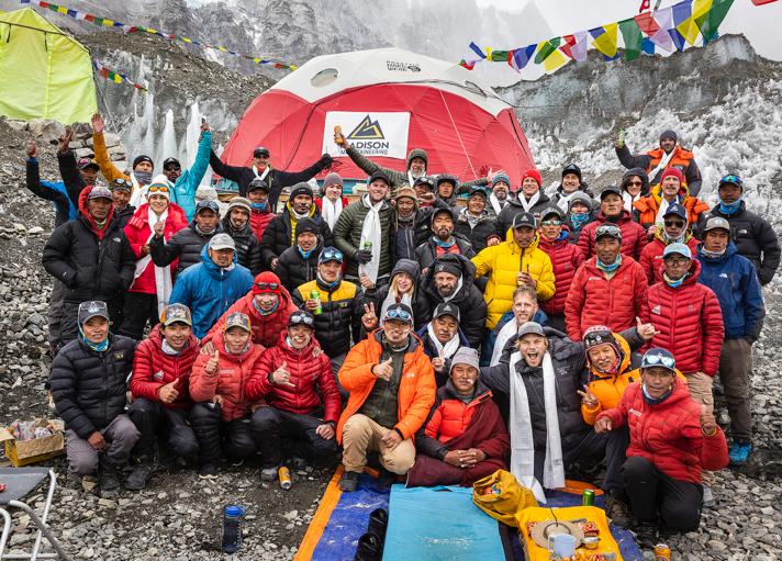Puja Ceremony at Everest Base Camp