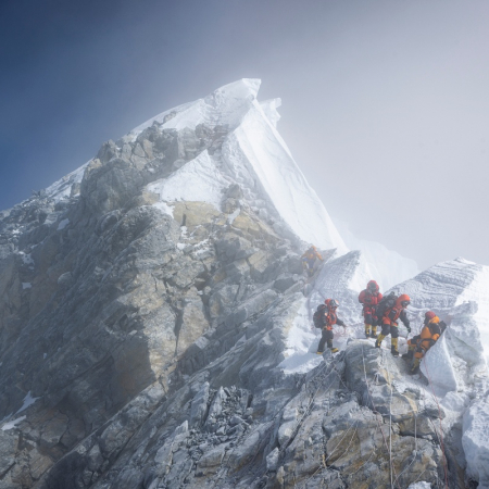 Mount Everest Summit Ridge (Photo: Terray Sylvester)