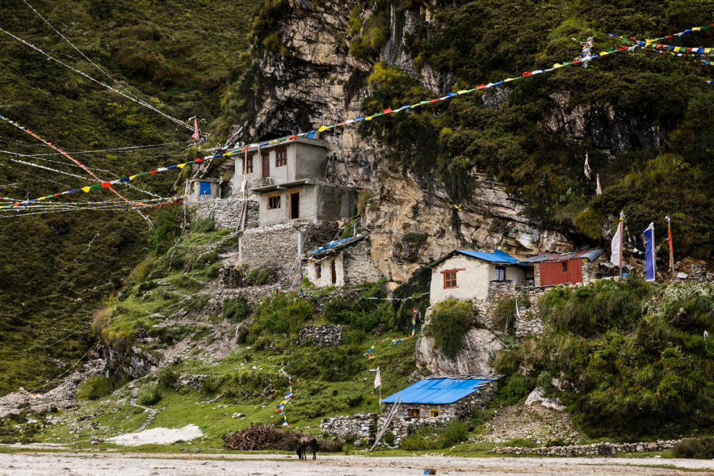 The gompa in Punggen. Photo: Terray Sylvester