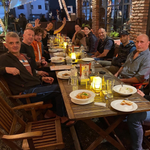 Team dinner in Kathmandu!