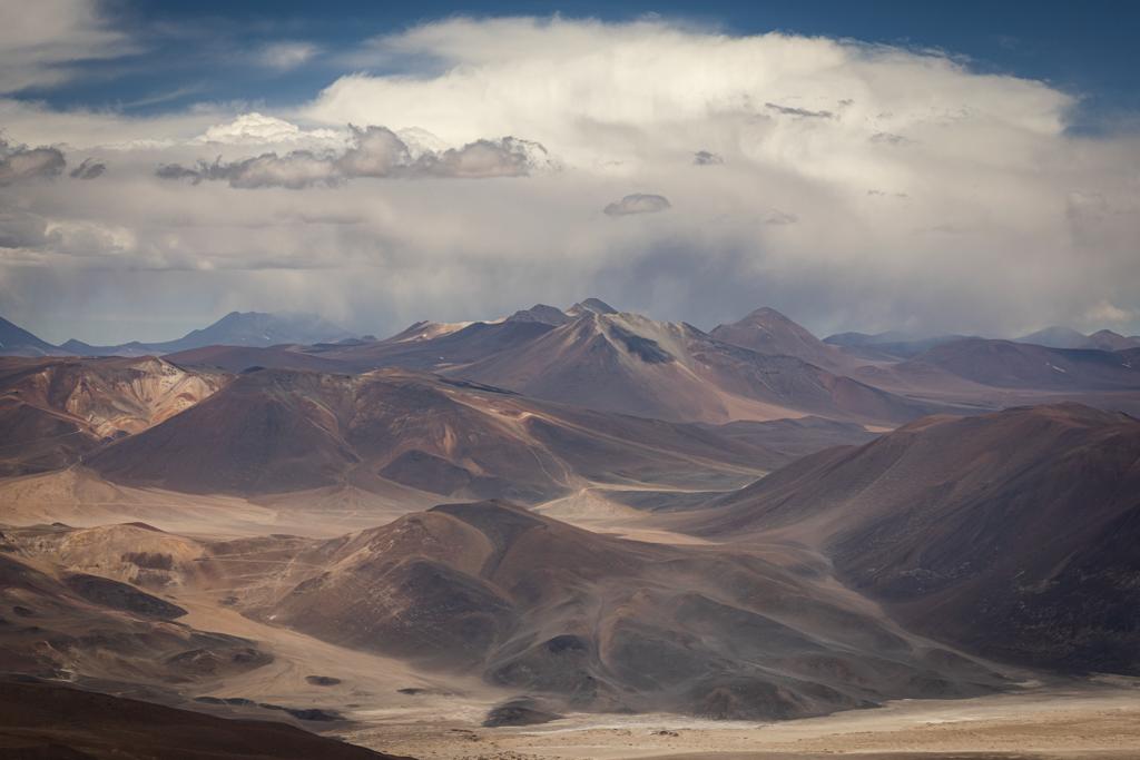 A view of the Atacama Desert from the summit of Cerro Doña Inez. Photo: Terray Sylvester