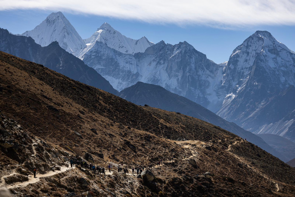 The trail to Lobuche (Photo by Terray Sylvester)