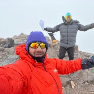 Summit photo on Aconcagua!