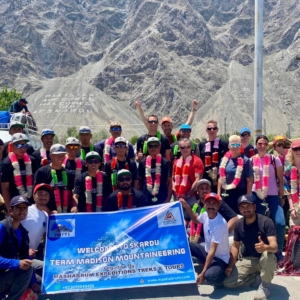 The 2024 Madison Mountaineering team in Skardu!