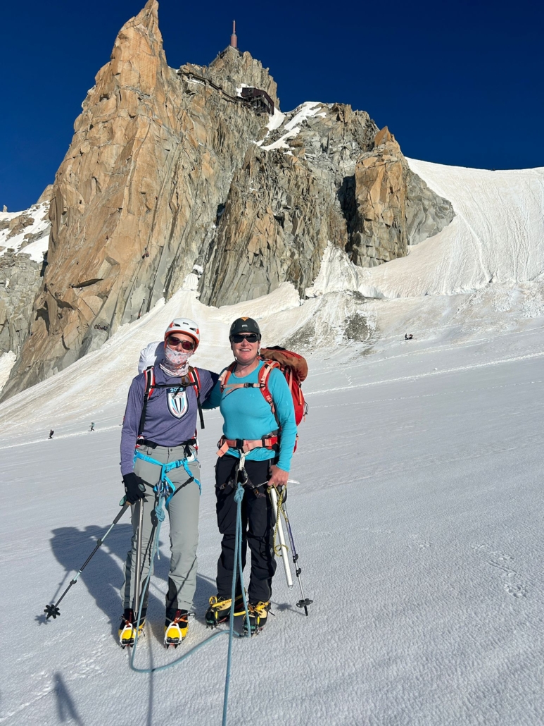 Climbing around the Mont Blanc massif!