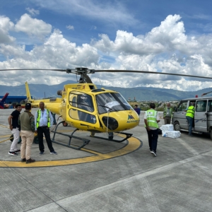 Preparing to take off from Kathmandu!