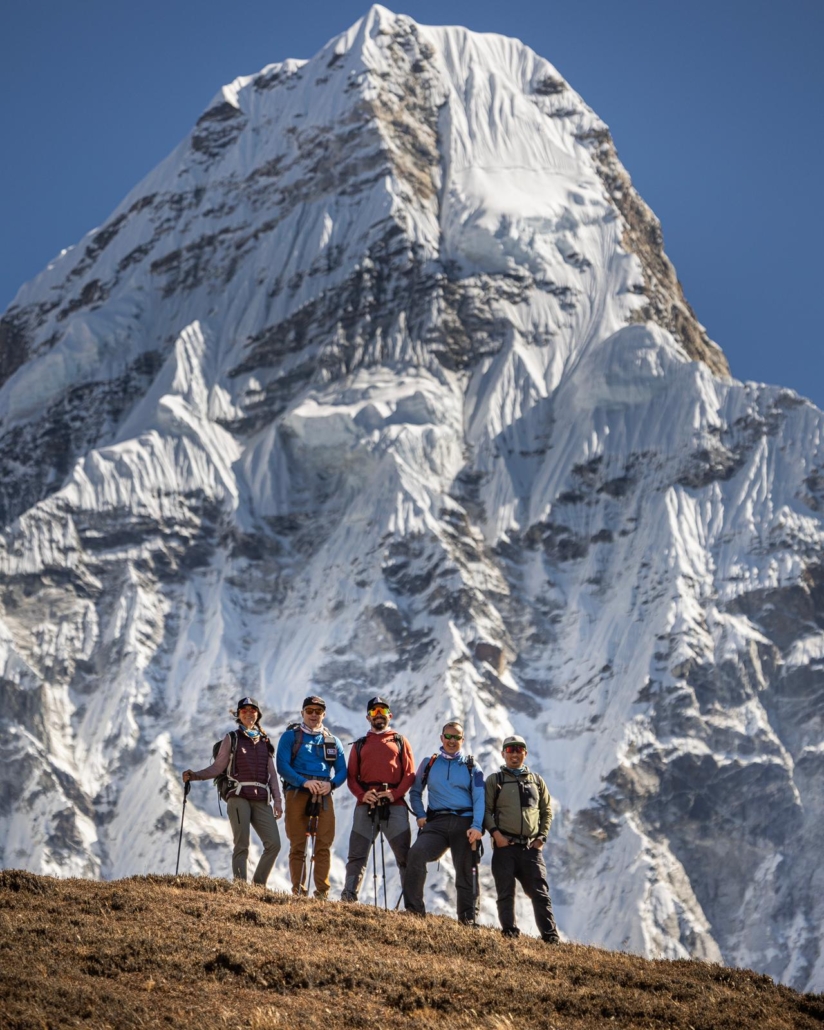 The team with their objective! (Photo by Terray Sylvester)