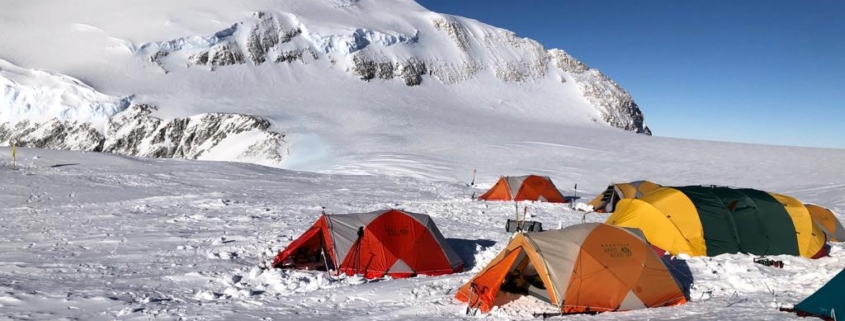 High Camp on Mount Vinson (photo pulled from the Madison Mountaineering archive)