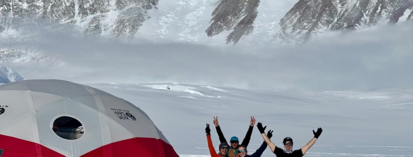 Hello, from Vinson Base Camp!