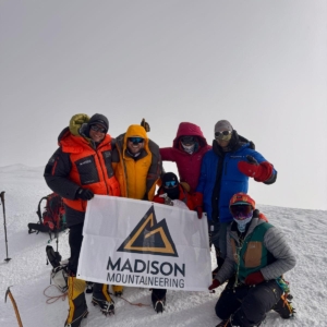 Summit photo on top of Mount Vinson!