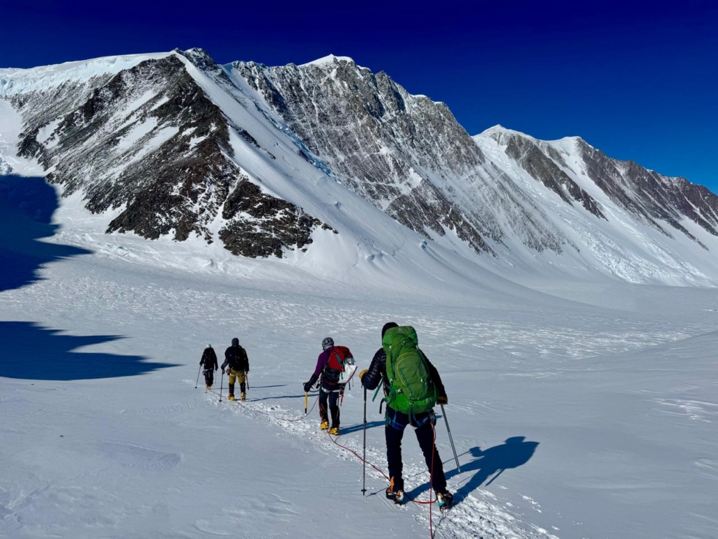 Beautiful, blue sky day in Antarctica!