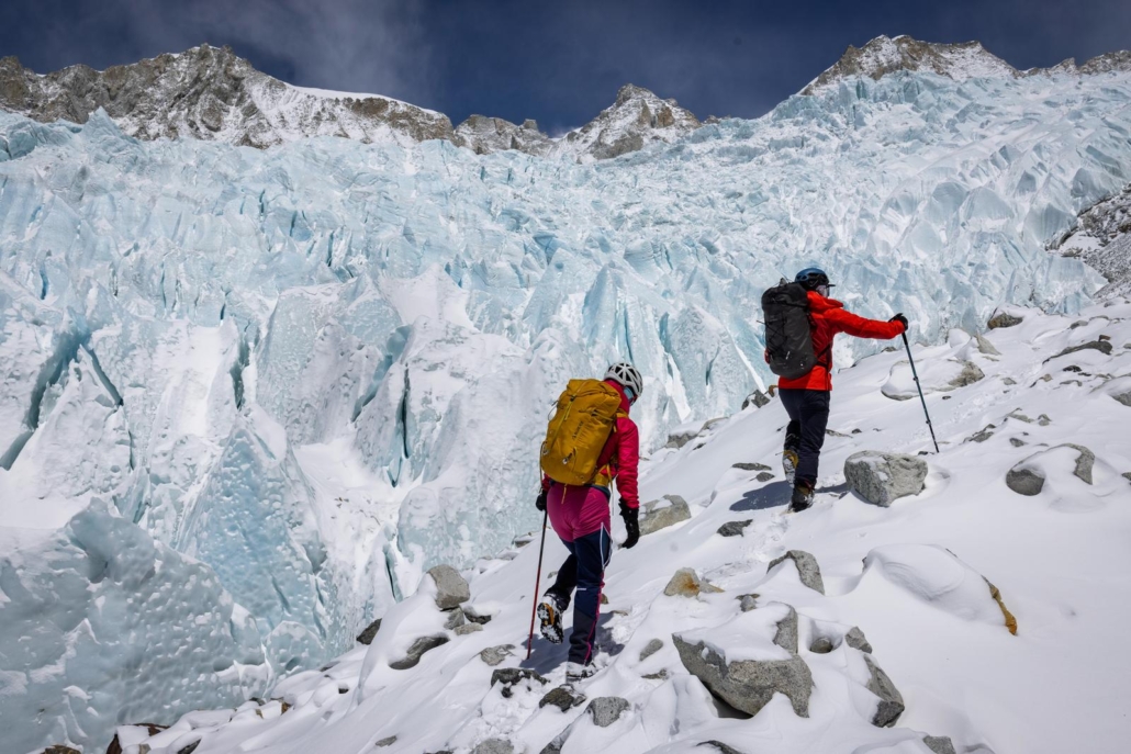 Climbing up the route (photo by Terray Sylvester)