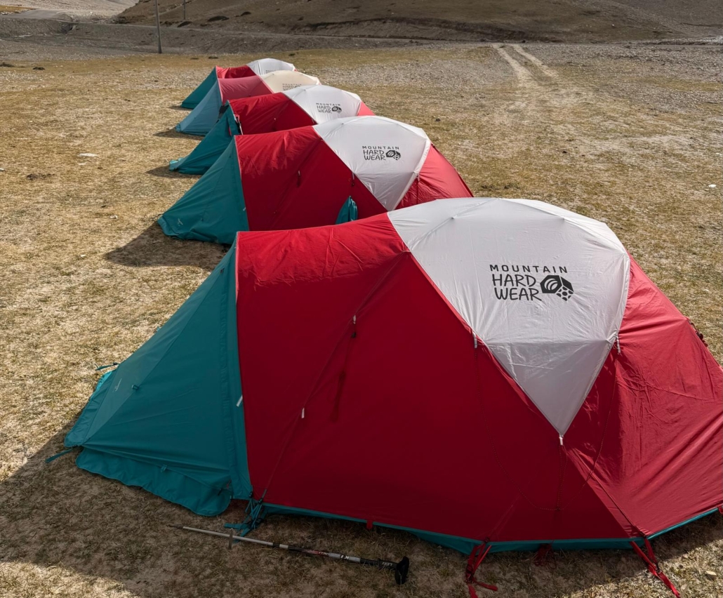 Mountain Hardwear Trango Tents.