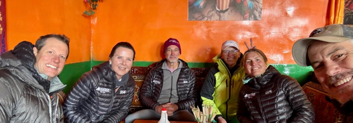 Waiting out the storm in Tingri!