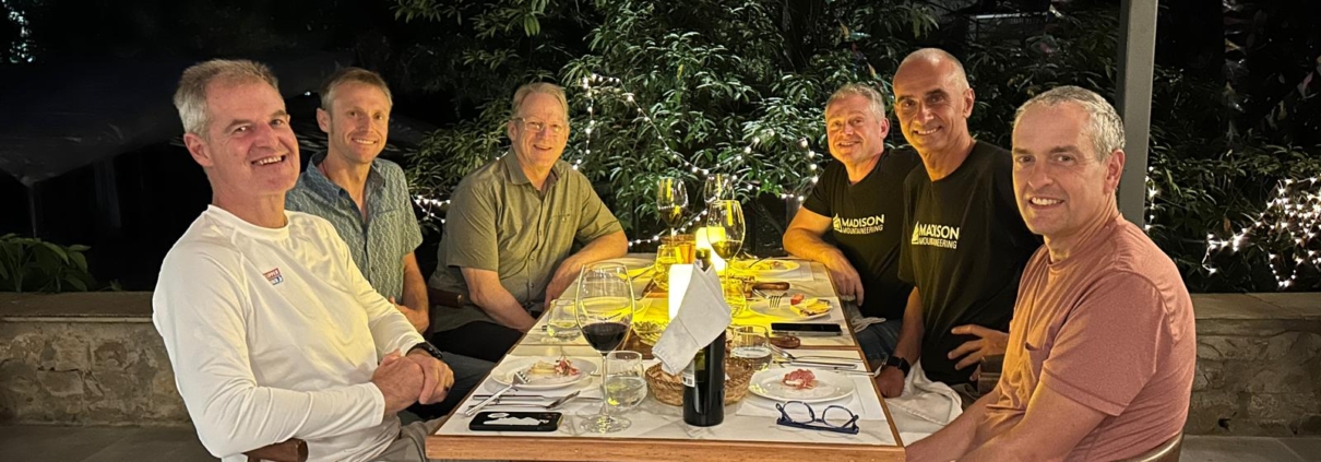 Welcome dinner in Kathmandu!