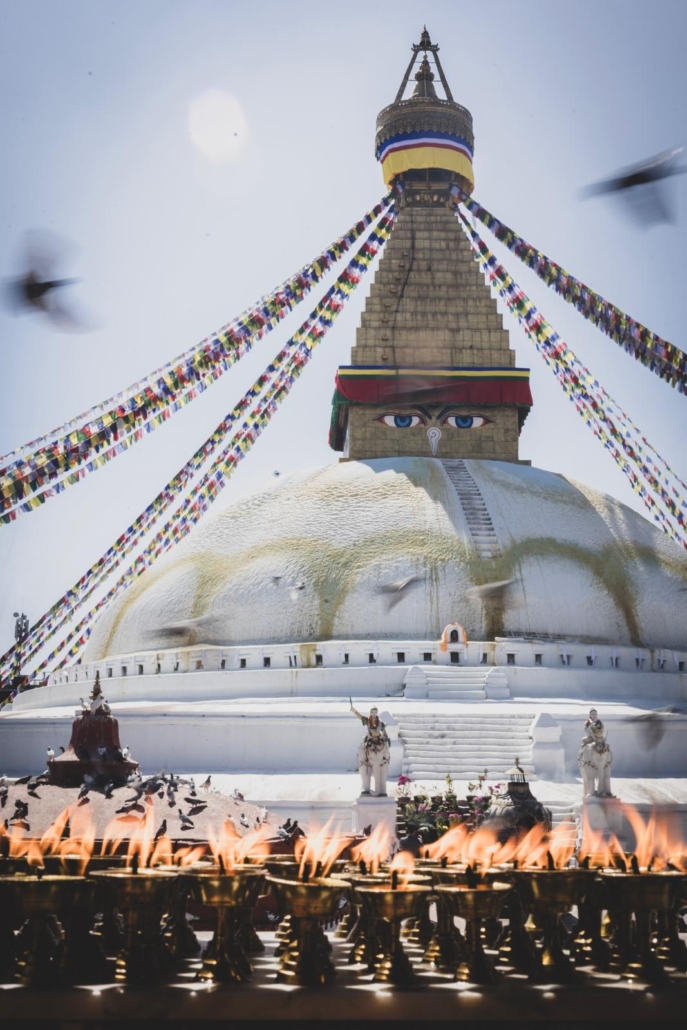 Bhoudhanath Stupa (photo by Terray Sylvester)