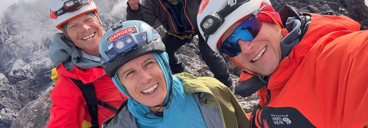 Summit photo atop Carstensz Pyramid!