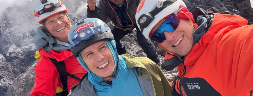 Summit photo atop Carstensz Pyramid!
